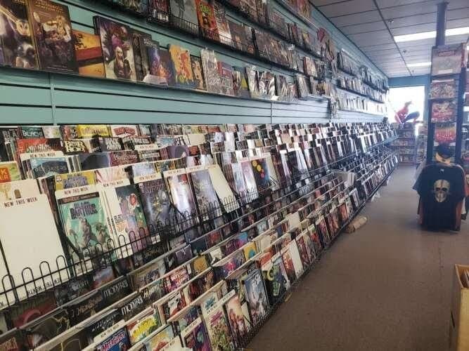 Keith's Komix Inc comic book store in Schaumburg, Illinois