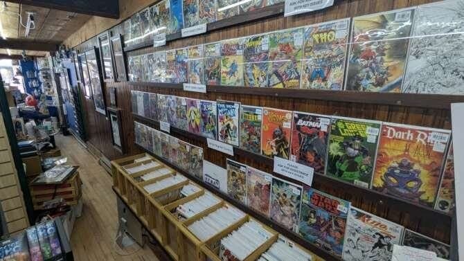 Lake Placid Comics and Games comic book store in Lake Placid, New York