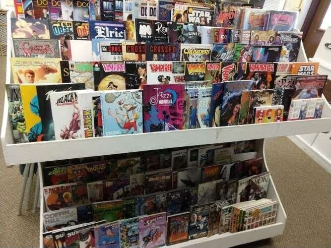 Legendary Comics & Records comic book store in Racine, Wisconsin