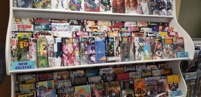Legends Comics and Games Clovis comic book store in Clovis, California