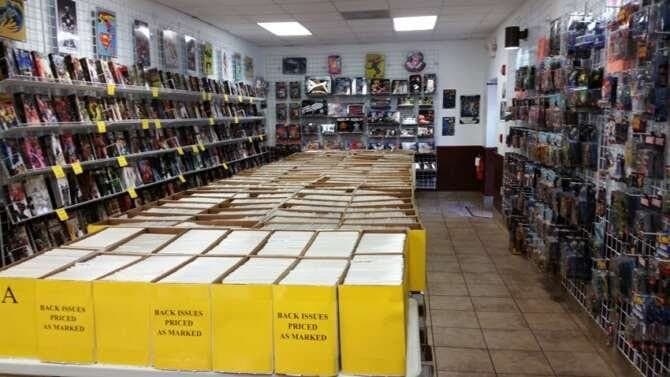 Main Street Comics & Memorabilia comic book store in Bartow, Florida
