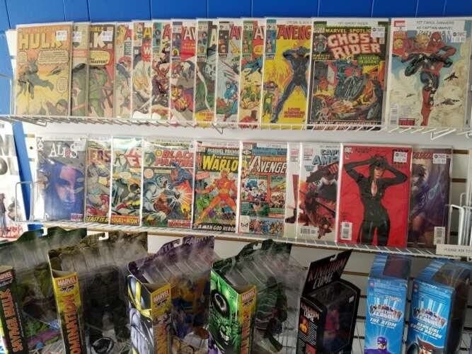 Main Street Comics & Toys comic book store in Milltown, New Jersey