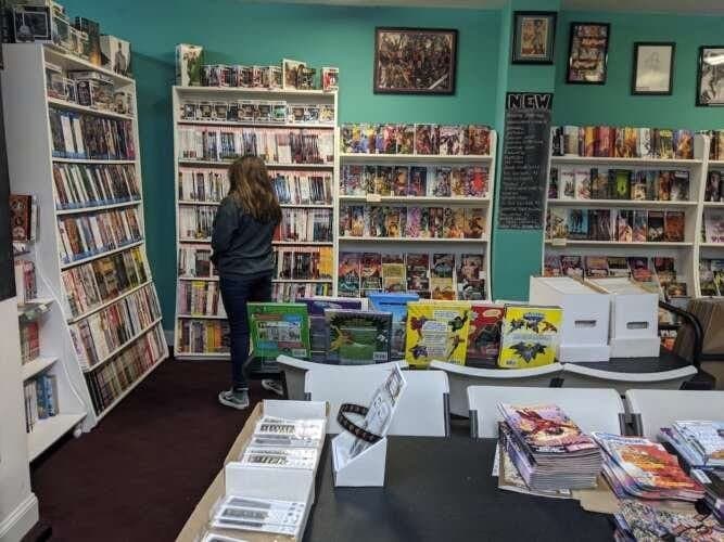 Manifest Comics comic book store in Bayonne, New Jersey