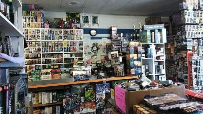 Matt's Cavalcade of Comics, Cards, and Collectibles comic book store in Corvallis, Oregon
