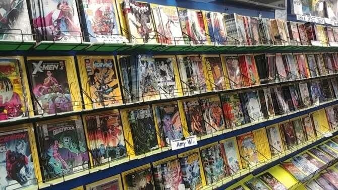 Mayhem Collectibles Inc comic book store in Clive, Iowa