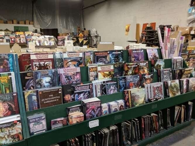 Merlyn's Comics and Games comic book store in Spokane, Washington