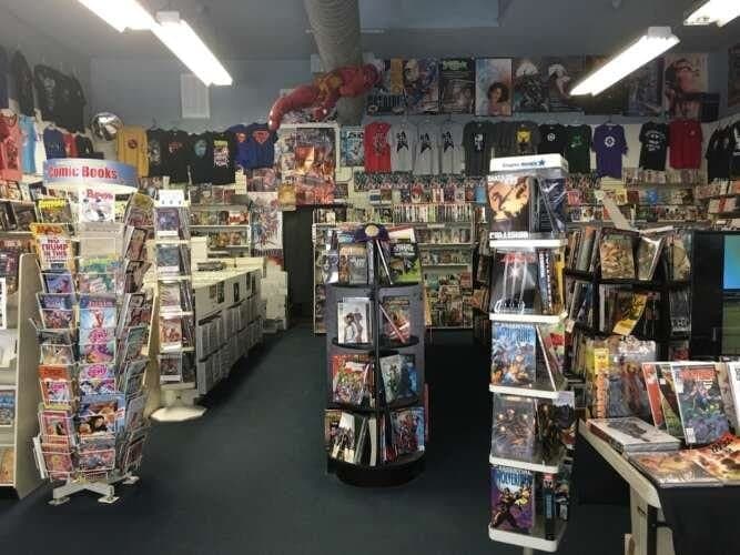 Metro Entertainment comic book store in Santa Barbara, California
