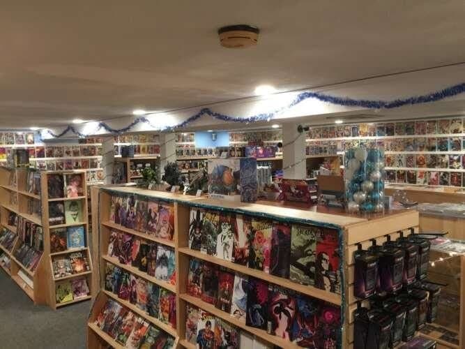 Mint Collectibles comic book store in North Reading, Massachusetts