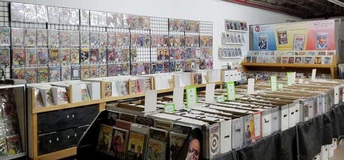 Monster Comic Books comic book store in Tempe, Arizona