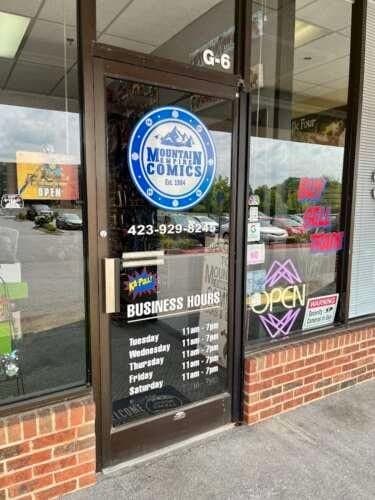 Mountain Empire Comics JC comic book store in Johnson City, Tennessee