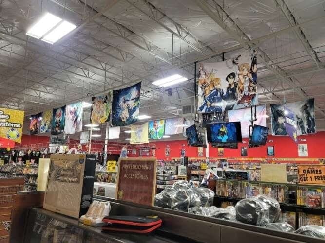Movie Trading Company comic book store in Denton, Texas