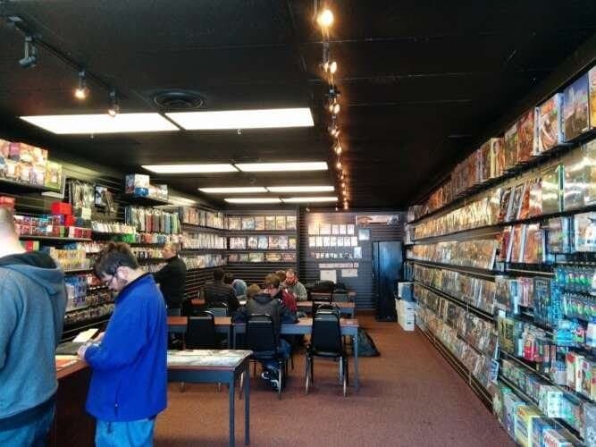 Mr Cards-N-Comics comic book store in Cleveland, Ohio