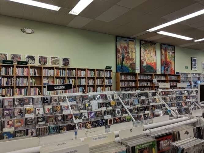 Mr K's Used Books, Music and More comic book store in Asheville, North Carolina