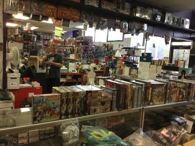 Nan's Games & Comics Toys comic book store in Houston, Texas