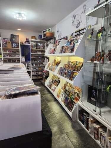 Neighborhood Comics Clubhouse comic book store in Savannah, Georgia