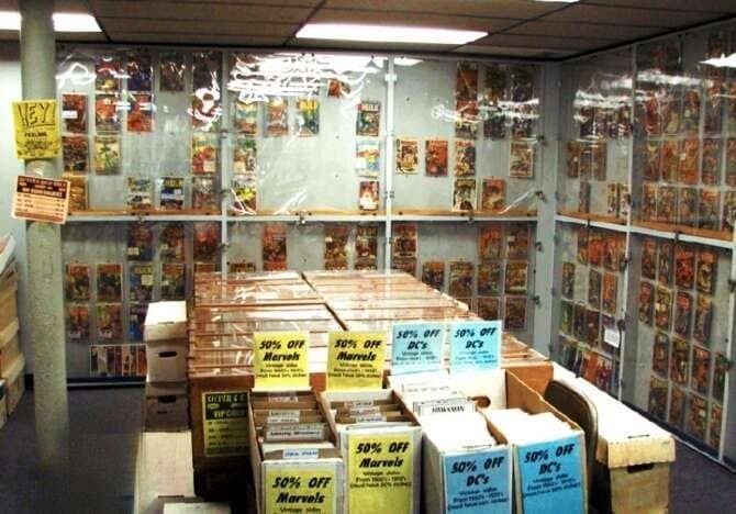 New England Comics comic book store in Quincy, Massachusetts