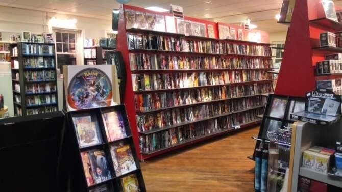 New Wave Comics comic book store in Schwenksville, Pennsylvania