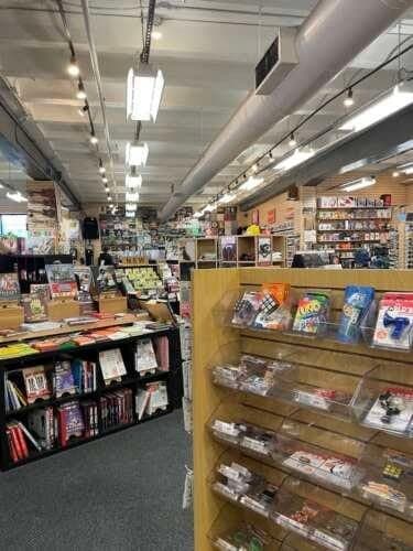 Newbury Comics Cambridge Massachusetts comic book store in Cambridge, Massachusetts