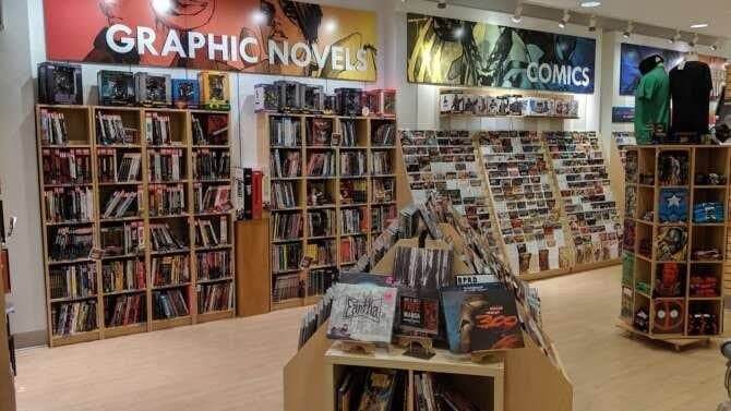 Newbury Comics Natick Massachusetts comic book store in Natick, Massachusetts