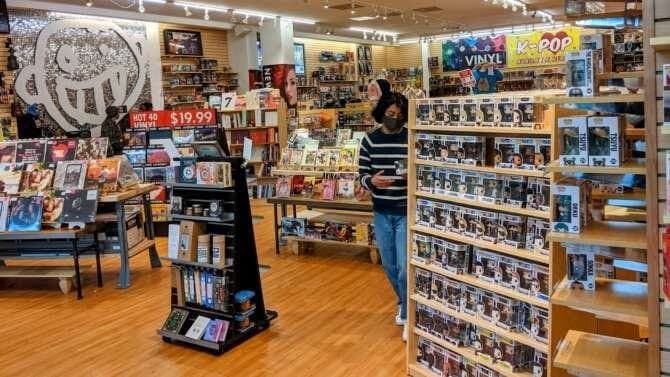 Newbury Comics White Plains New York comic book store in White Plains, New York