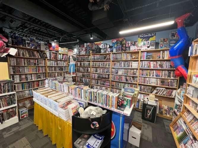 Nick's Comic Strip comic book store in Danvers, Massachusetts