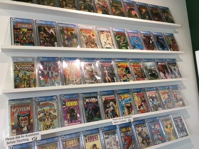 Noble Nostalgia Comics - Sell or Consign - Appointment Only comic book store in Simpsonville, South Carolina