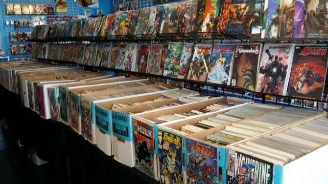 Old Major Comics comic book store in El Paso, Texas