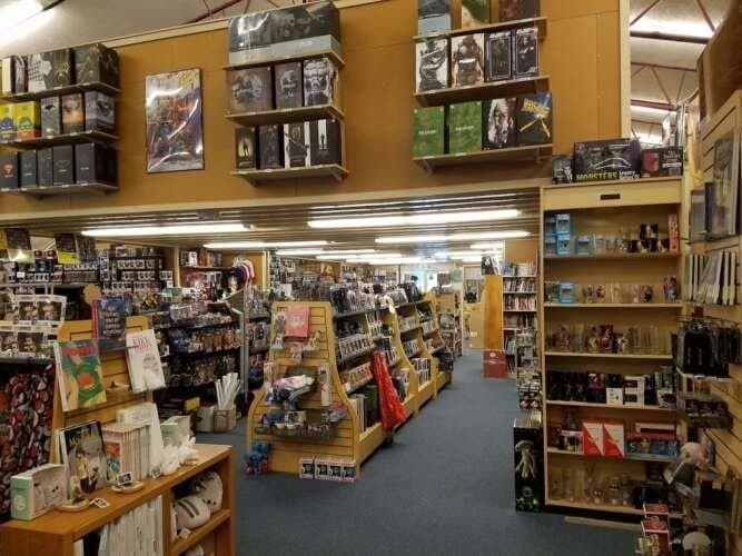 Olympic Cards & Comics comic book store in Lacey, Washington