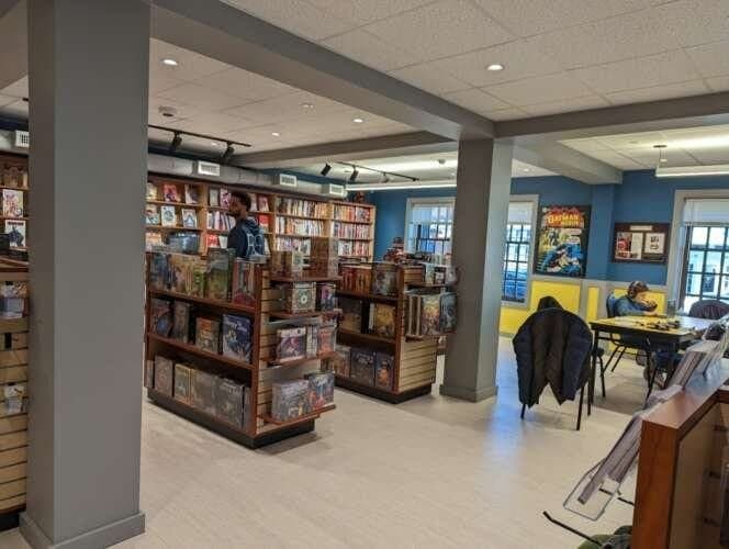 Omar's World of Comics comic book store in Lexington, Massachusetts