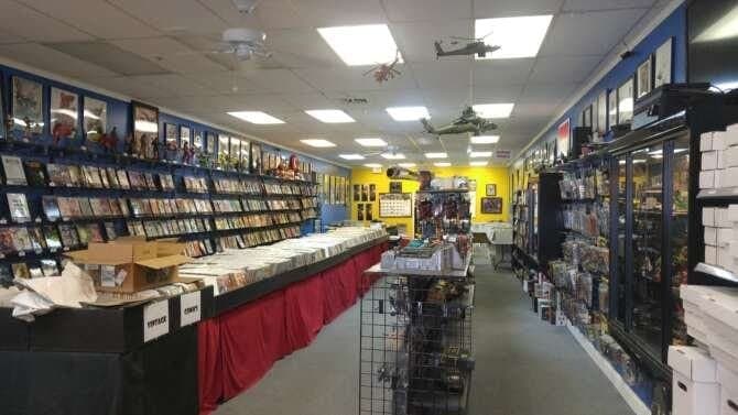 Outer Limits Boro comic book store in Murfreesboro, Tennessee