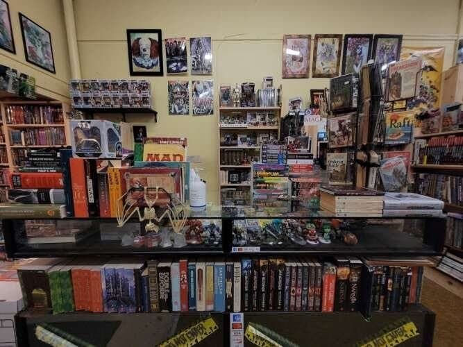 Page Turner Books comic book store in Kent, Washington
