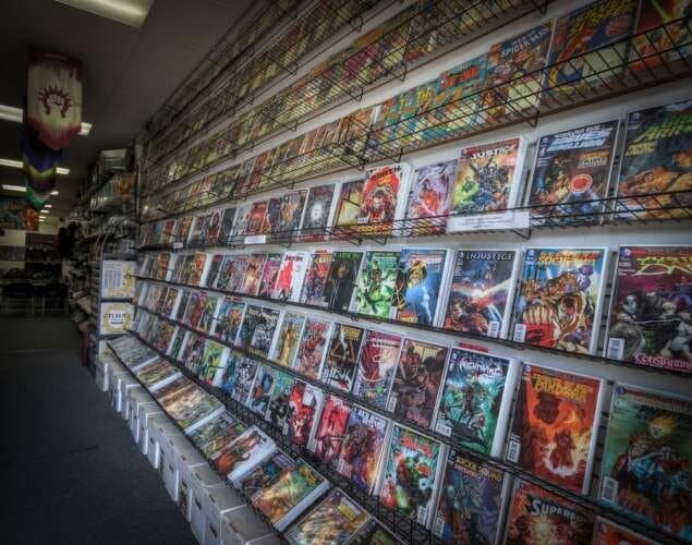 Paper Hero's Comics comic book store in Saugus, California