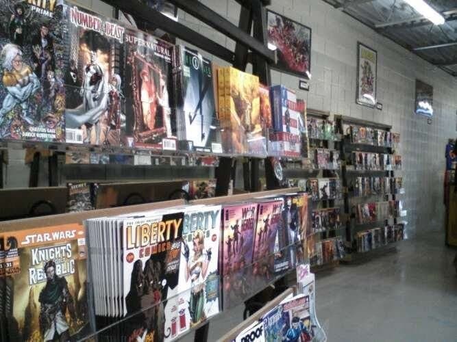 Phantom of the Attic Comics comic book store in Pittsburgh, Pennsylvania