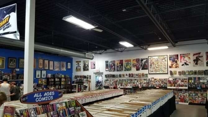 Powers Comics & Collectibles comic book store in Green Bay, Wisconsin
