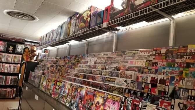 Reader's Delight comic book store in Lewisburg, Ohio