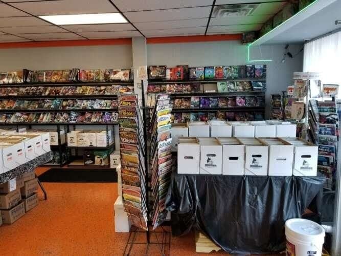 Rhino's Comics & Collectibles comic book store in Rochester, New York