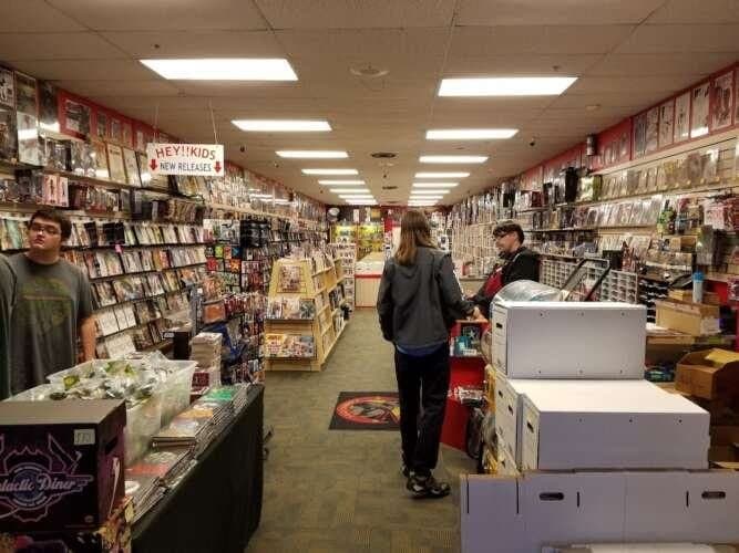 Rick's Comic City comic book store in Nashville, Tennessee