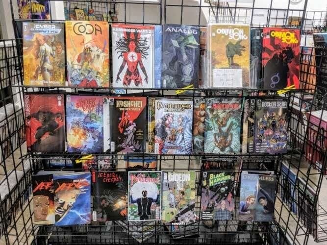 Rogue City Comics comic book store in Medford, Oregon