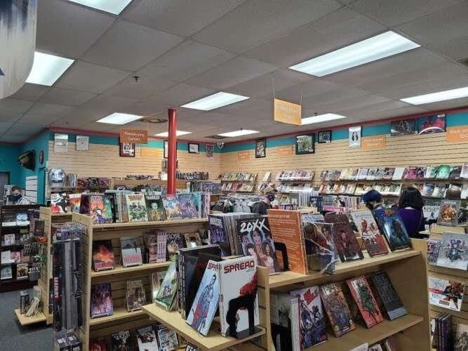 Rogues Gallery Comics & Games comic book store in Round Rock, Texas