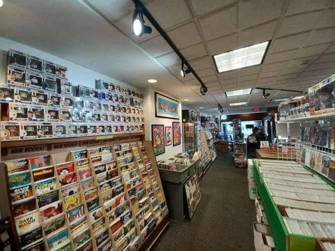 Rubber City Comics comic book store in Akron, Ohio