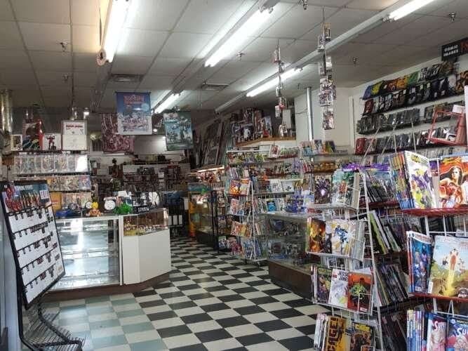 Sarge's Comics & Games comic book store in New London, Connecticut