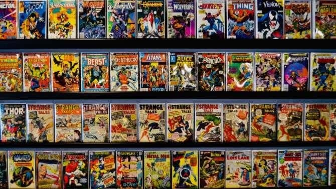Shadow Mountain Comics comic book store in Tulsa, Oklahoma