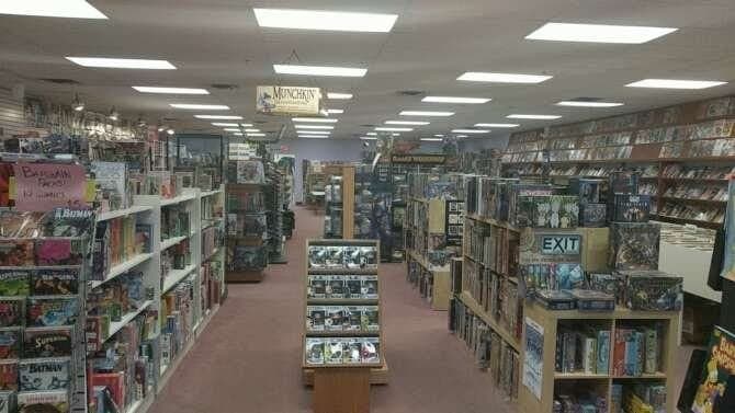 Showcase Comics and Games comic book store in Bryn Mawr, Pennsylvania