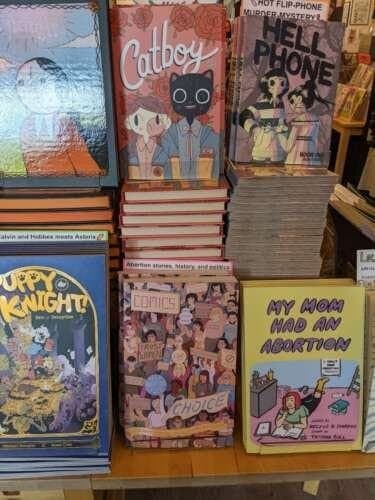 Silver Sprocket comic book store in San Francisco, California