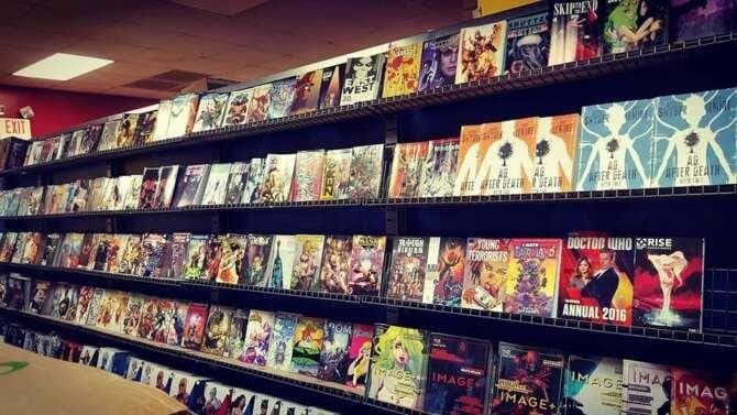 Soundwave Comics comic book store in Summerville, South Carolina