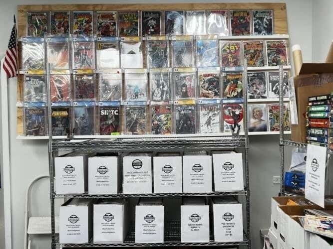 Spineworks Comics NYC LLC comic book store in Middle Village, New York
