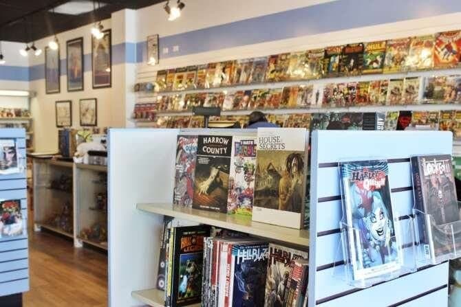 Ssalefish Comics comic book store in Greensboro, North Carolina