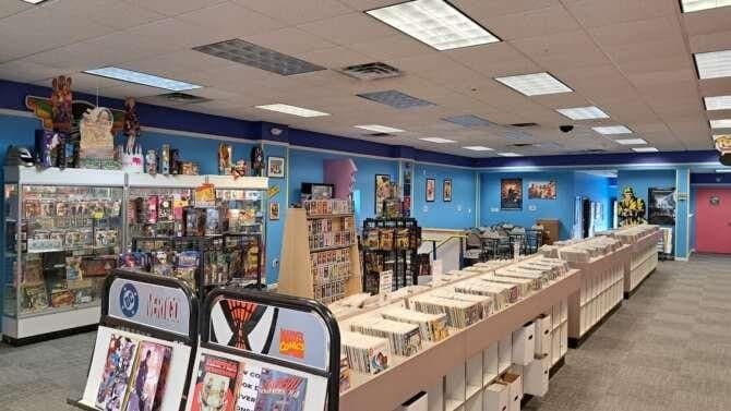 Sucker Punch Comics comic book store in Stamford, Connecticut