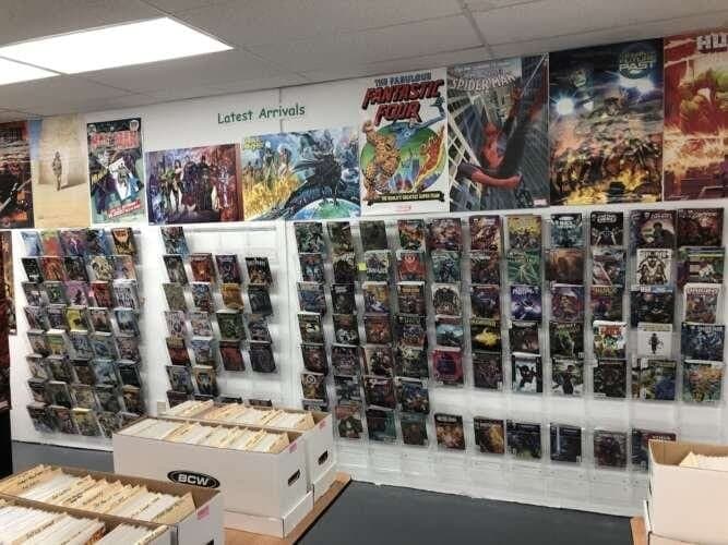 Supercluster Comics comic book store in Sunbury, Pennsylvania