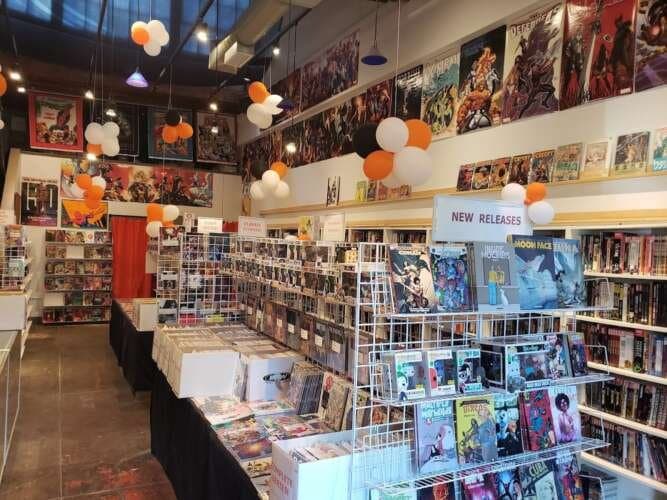 Tasteecat Comics comic book store in Portland, Oregon